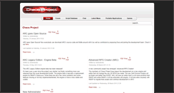 Desktop Screenshot of chaos-project.com